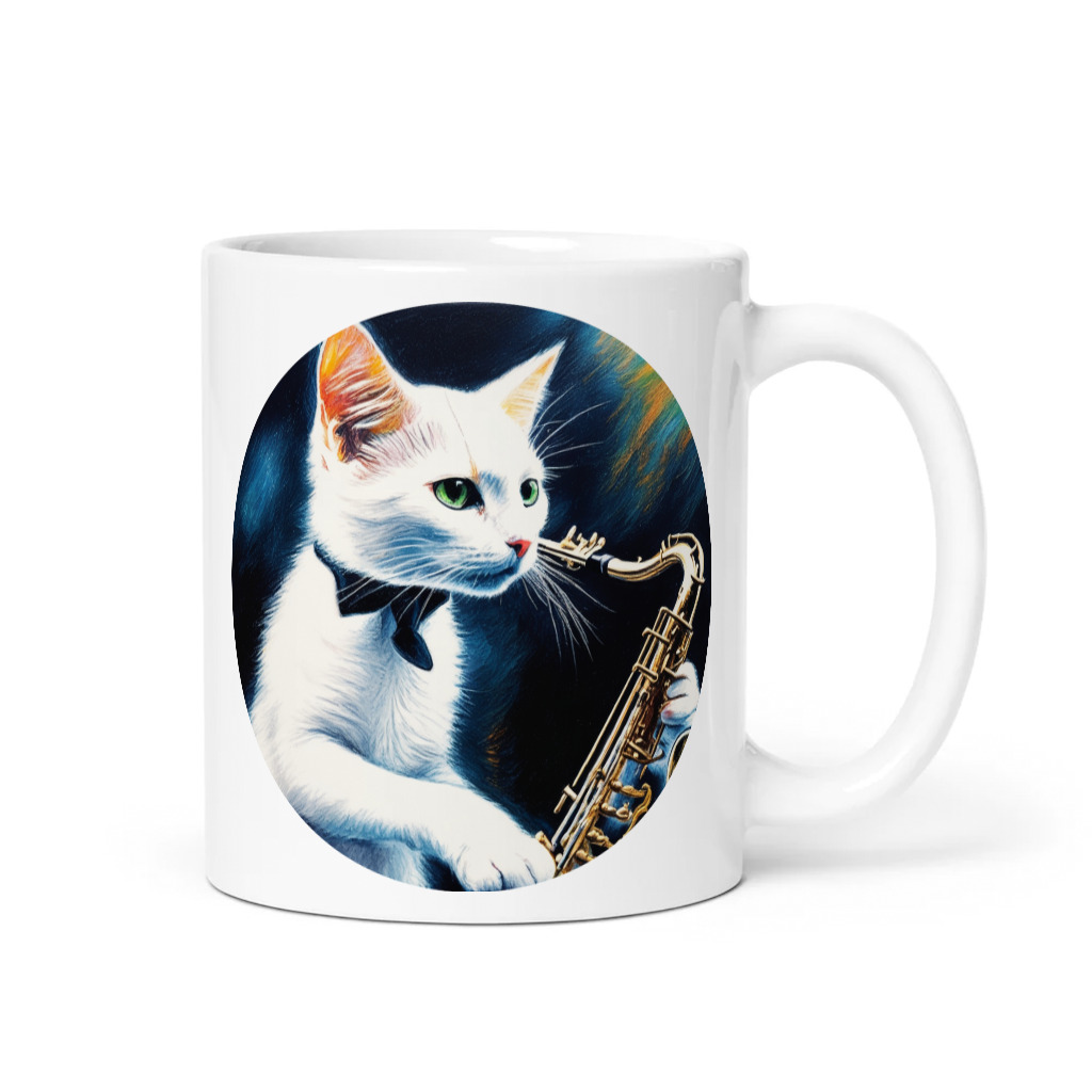PugMug Custom White Companion Cat Mug