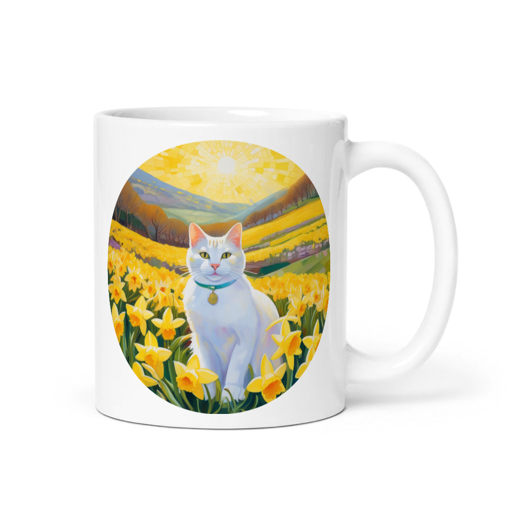 PugMug Custom White Companion Cat Mug
