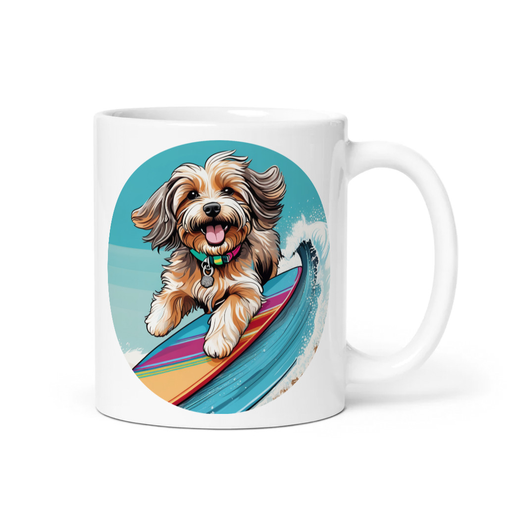 PugMug Custom Tan Havanese Dog Mug