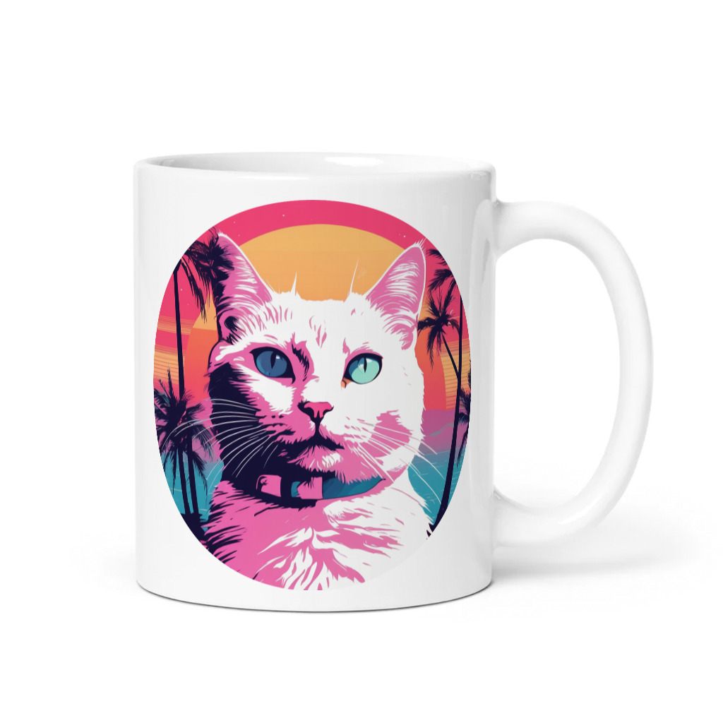 PugMug Custom White Companion Cat Mug
