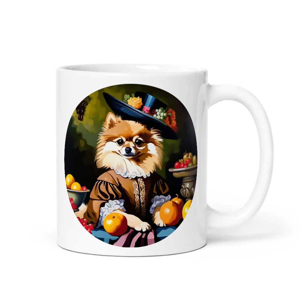 PugMug Custom Tan Pomeranian Mug