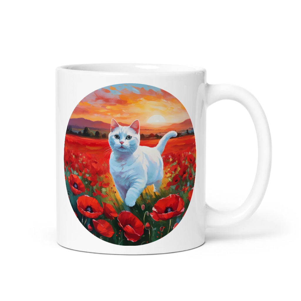 PugMug Custom White Companion Cat Mug