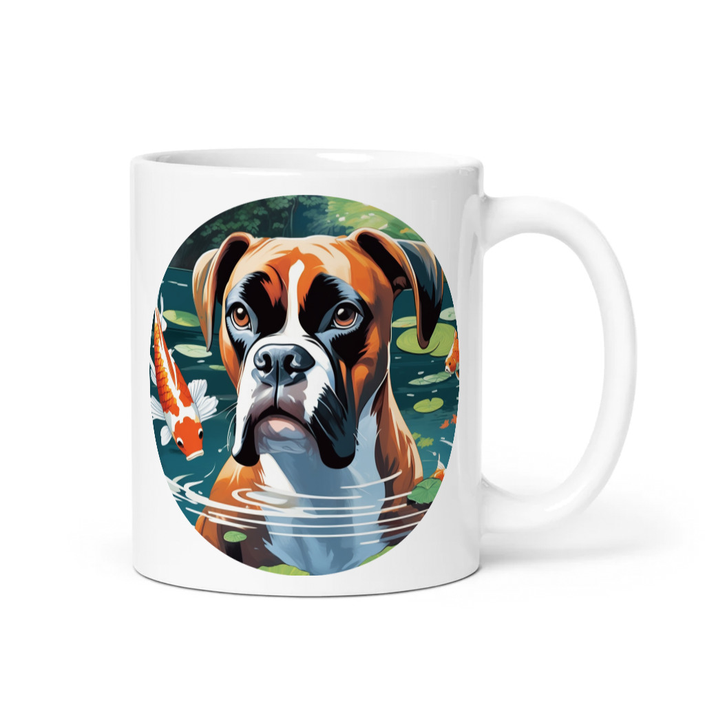 PugMug Custom Boxer Dog Mug