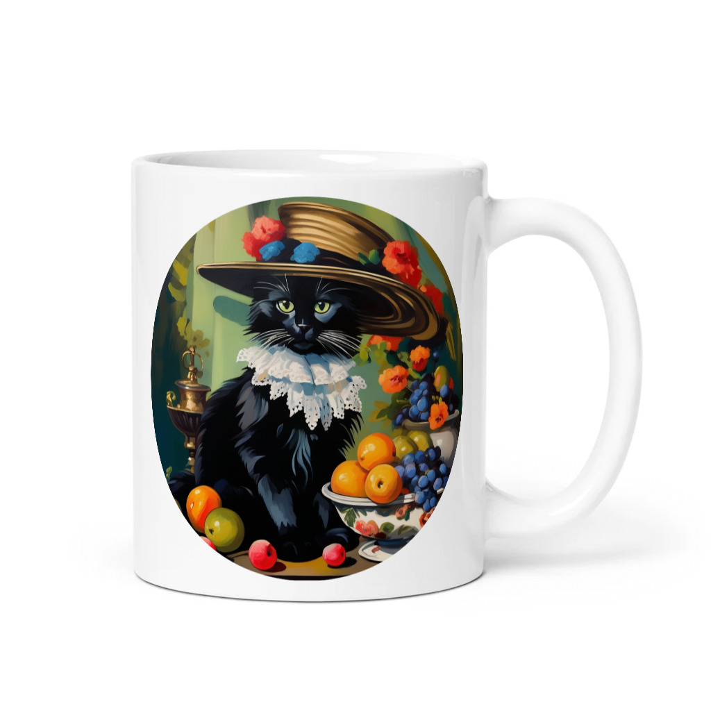PugMug Custom Black Ragdoll Cat Mug
