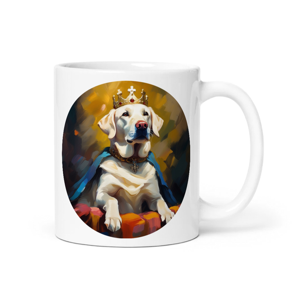 PugMug Custom White Labrador Retriever Mug