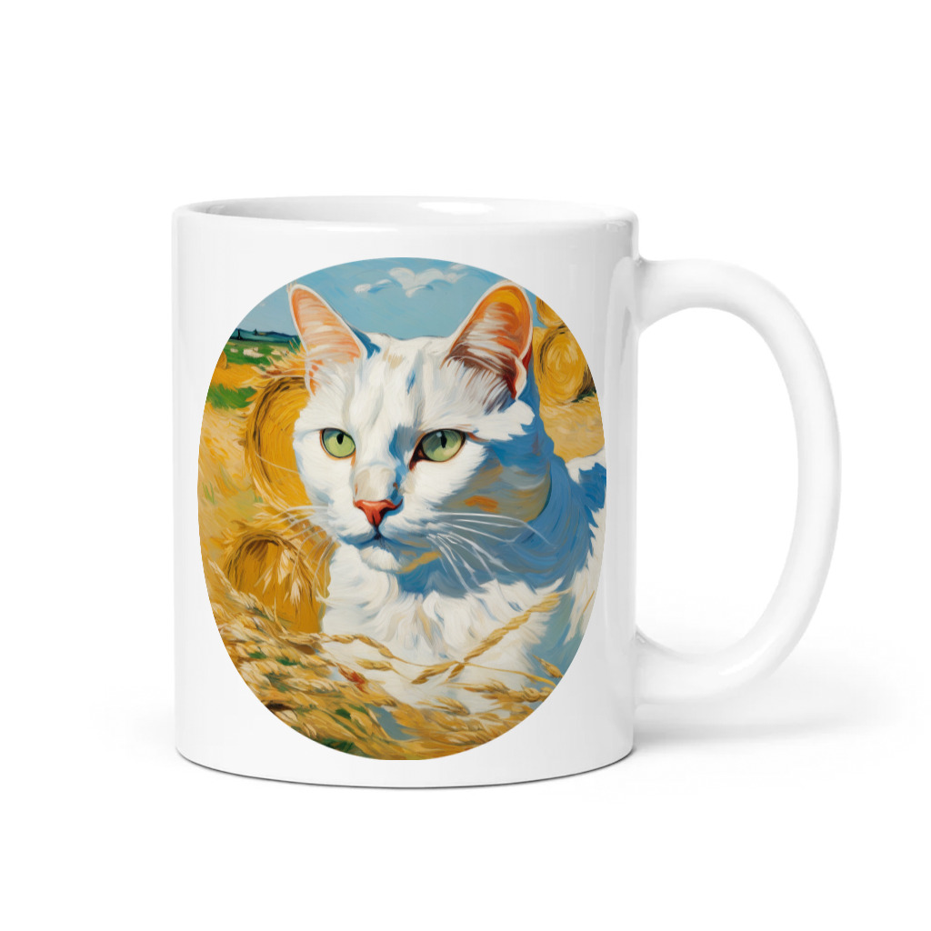 PugMug Custom White Companion Cat Mug