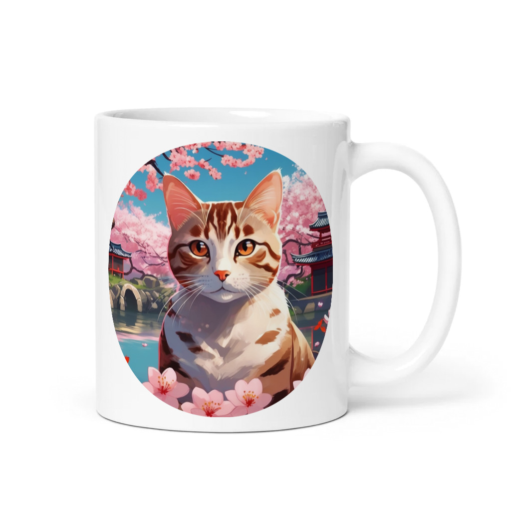 PugMug Custom Tabby American Shorthair Cat Mug