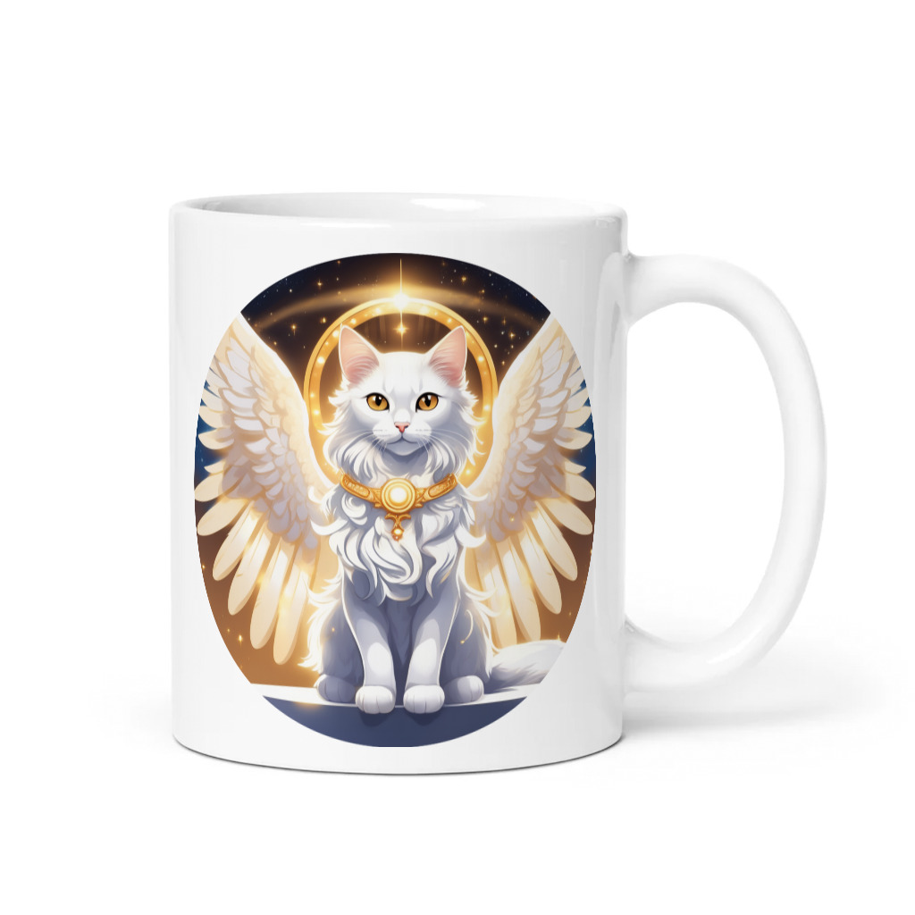 PugMug Custom White Companion Cat Mug