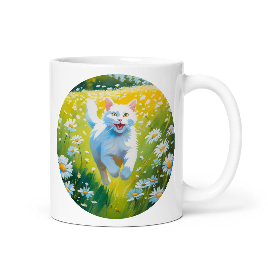 PugMug Custom White Companion Cat Mug