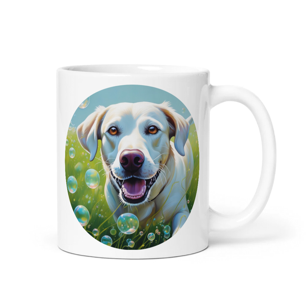 PugMug Custom White Labrador Retriever Mug