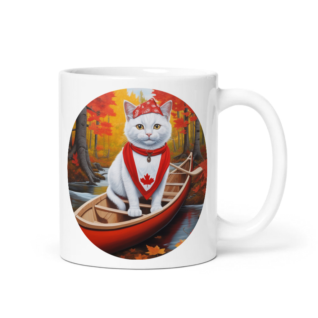 PugMug Custom White Companion Cat Mug