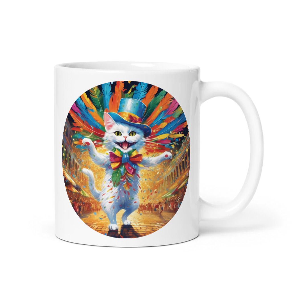 PugMug Custom White Companion Cat Mug