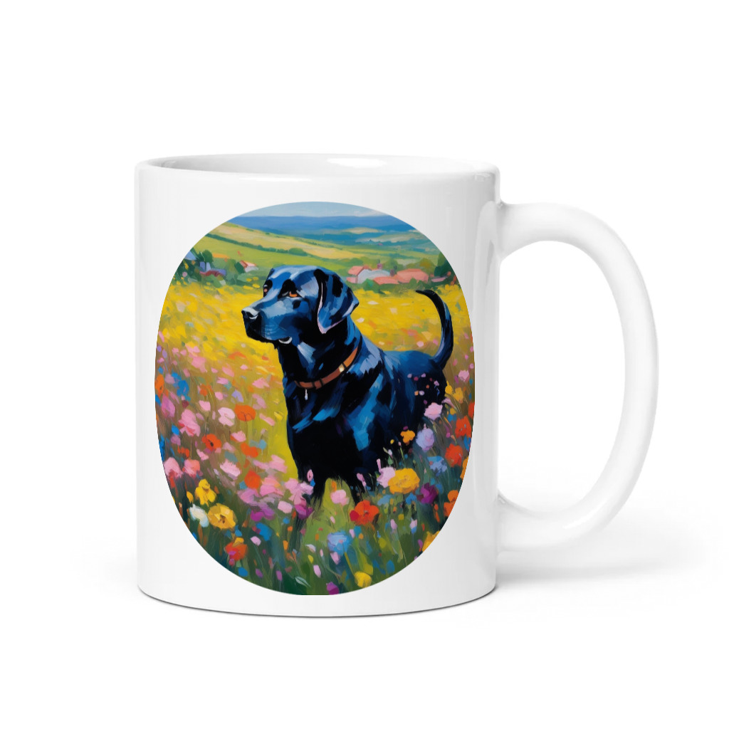 PugMug Custom Black Labrador Retriever Mug