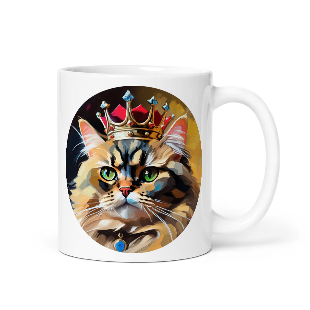 PugMug Custom Tabby Persian Cat Mug