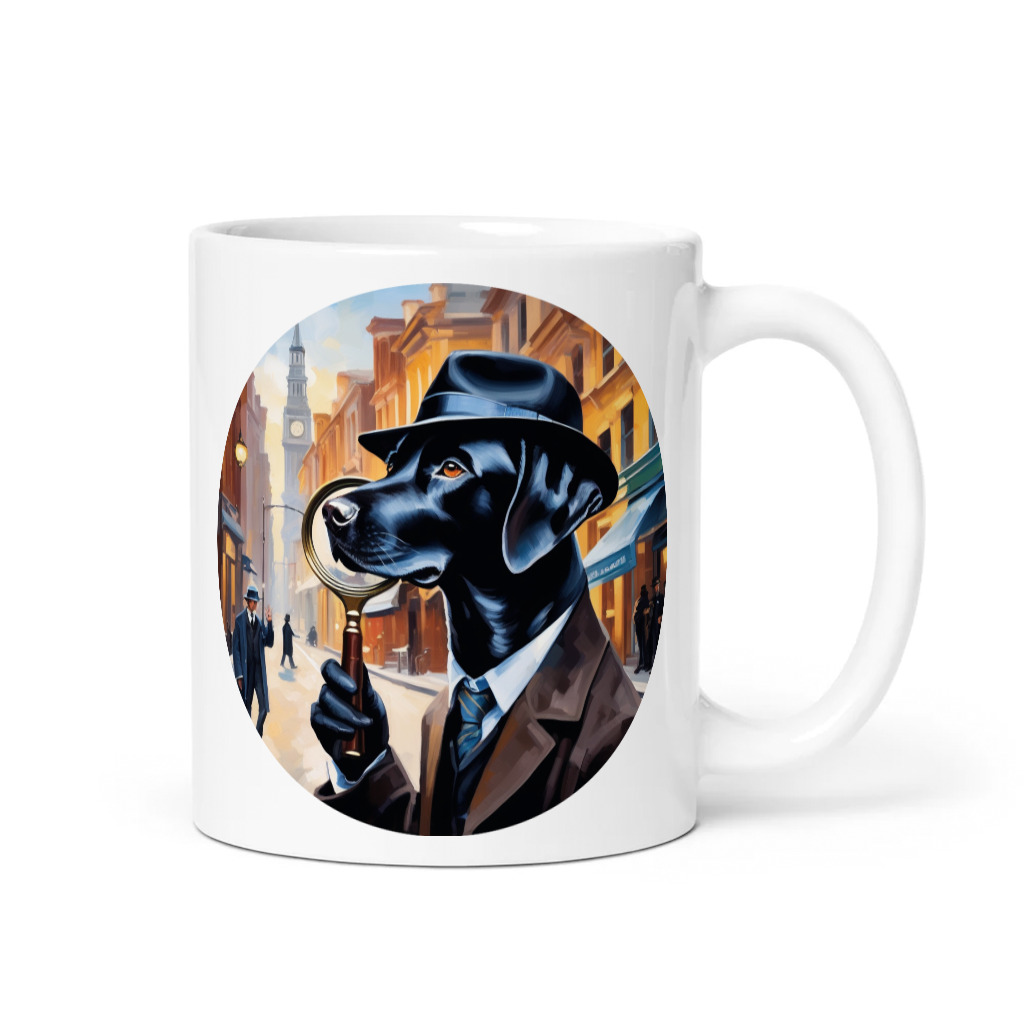 PugMug Custom Black Labrador Retriever Mug