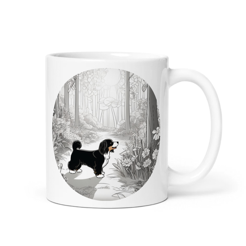 PugMug Custom Black-and-white Havanese Dog Mug