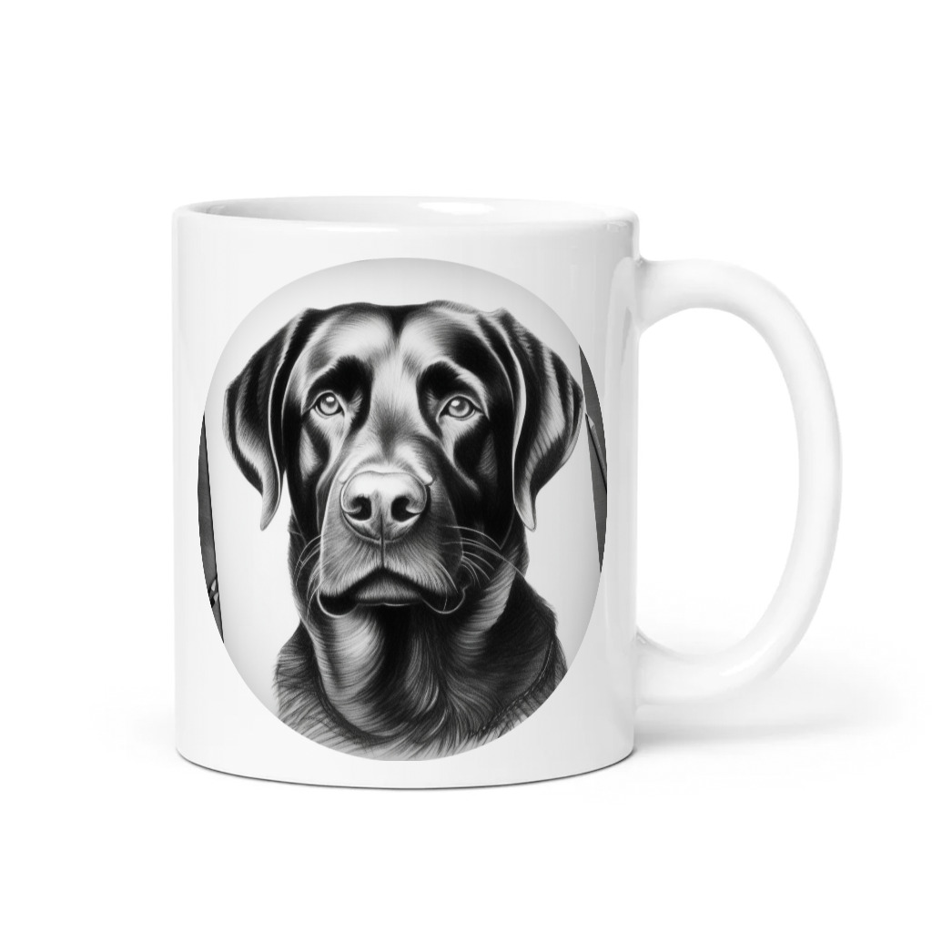 PugMug Custom Black Labrador Retriever Mug