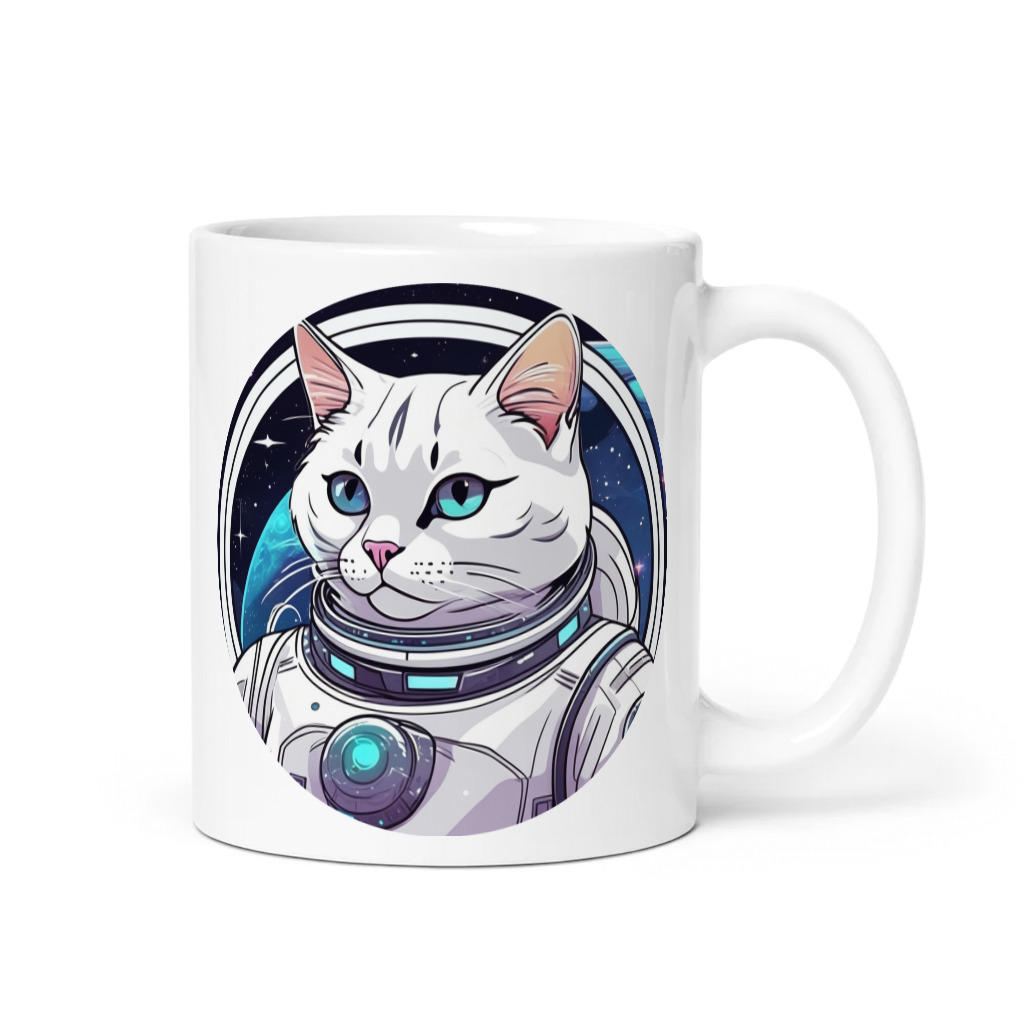 PugMug Custom White Exotic Cat Mug
