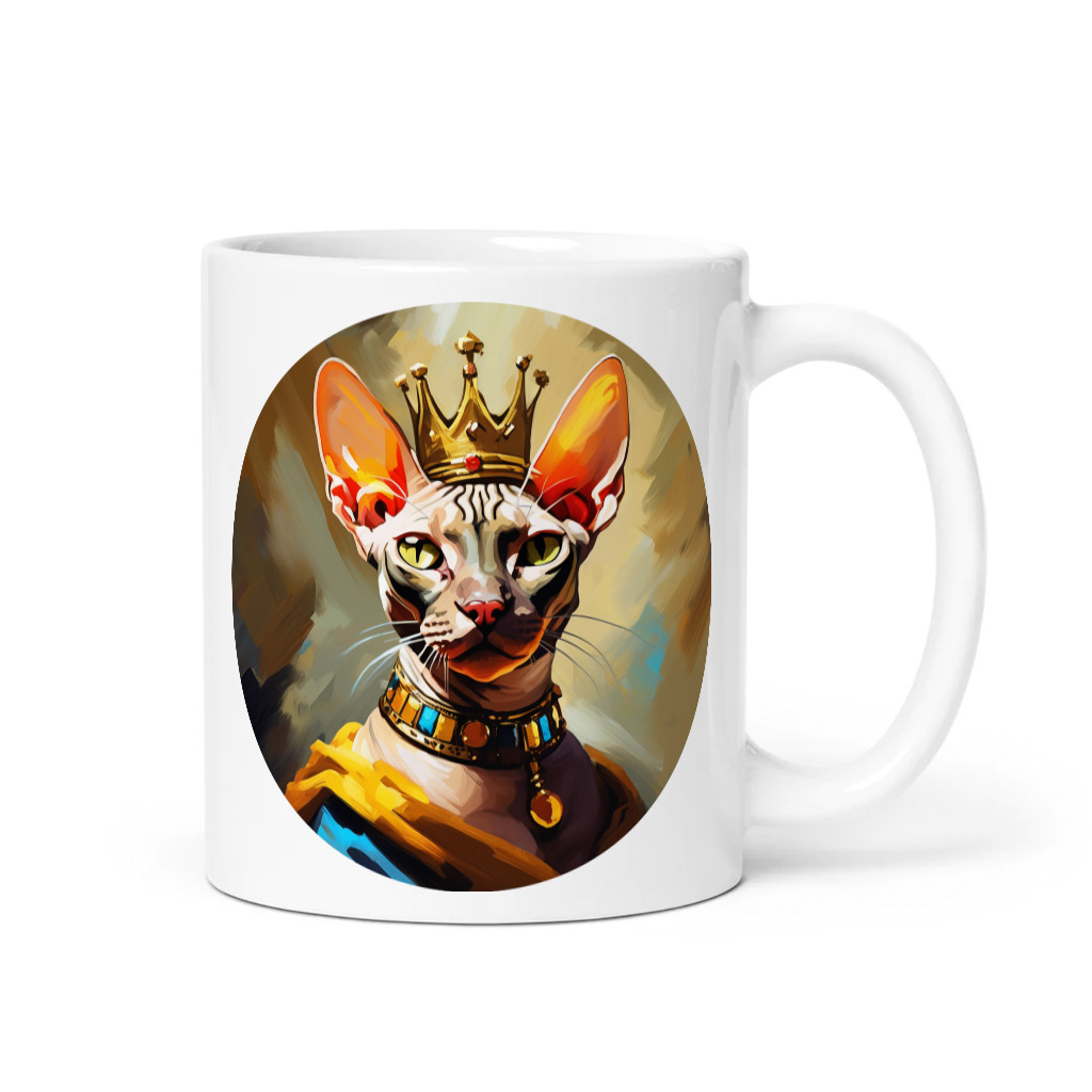 PugMug Custom Tabby Sphynx Cat Mug