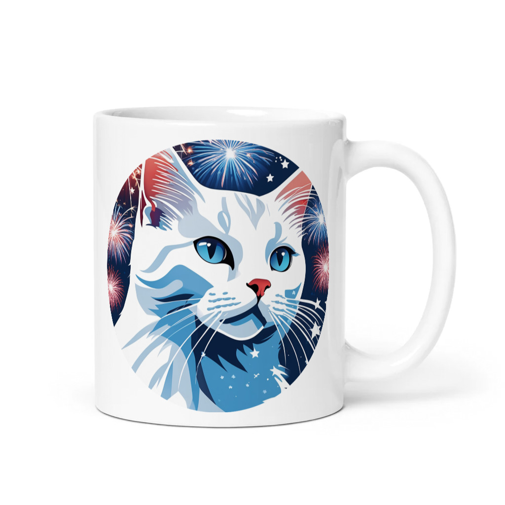 PugMug Custom White Companion Cat Mug