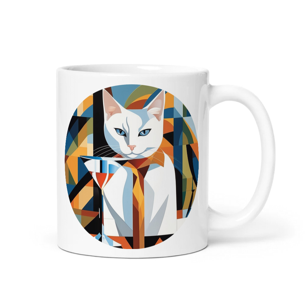 PugMug Custom White Companion Cat Mug