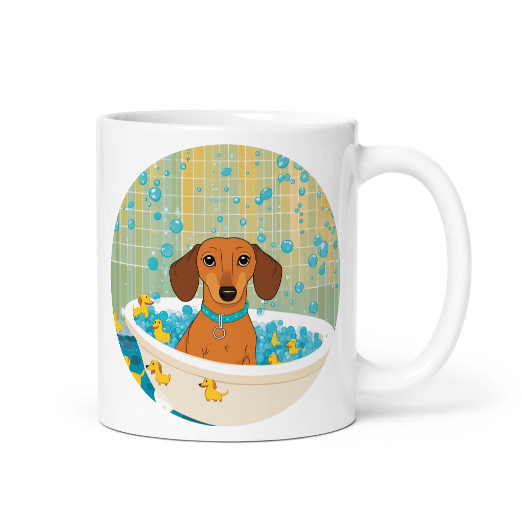 PugMug Custom Tan Dachshund Mug
