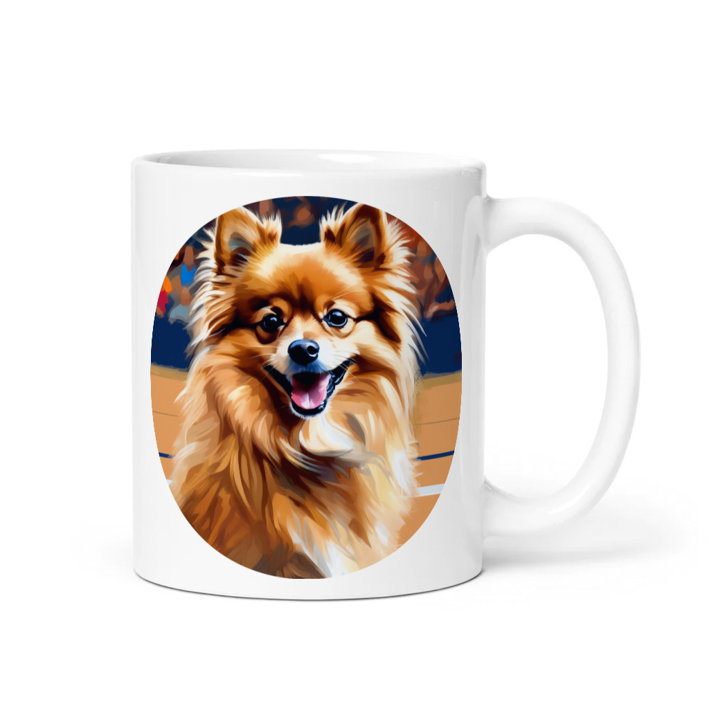 PugMug Custom Tan Pomeranian Mug