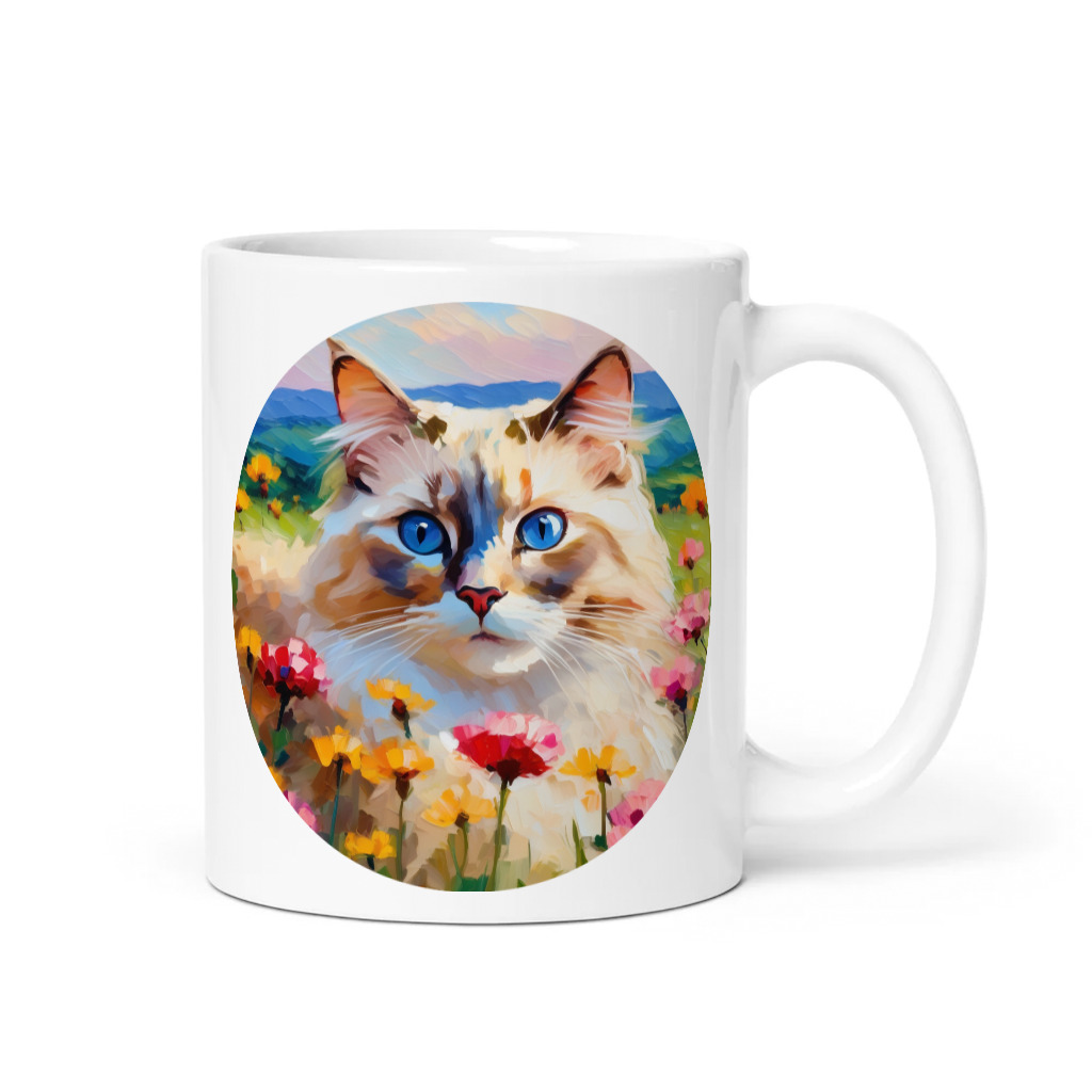PugMug Custom Tabby Ragdoll Cat Mug