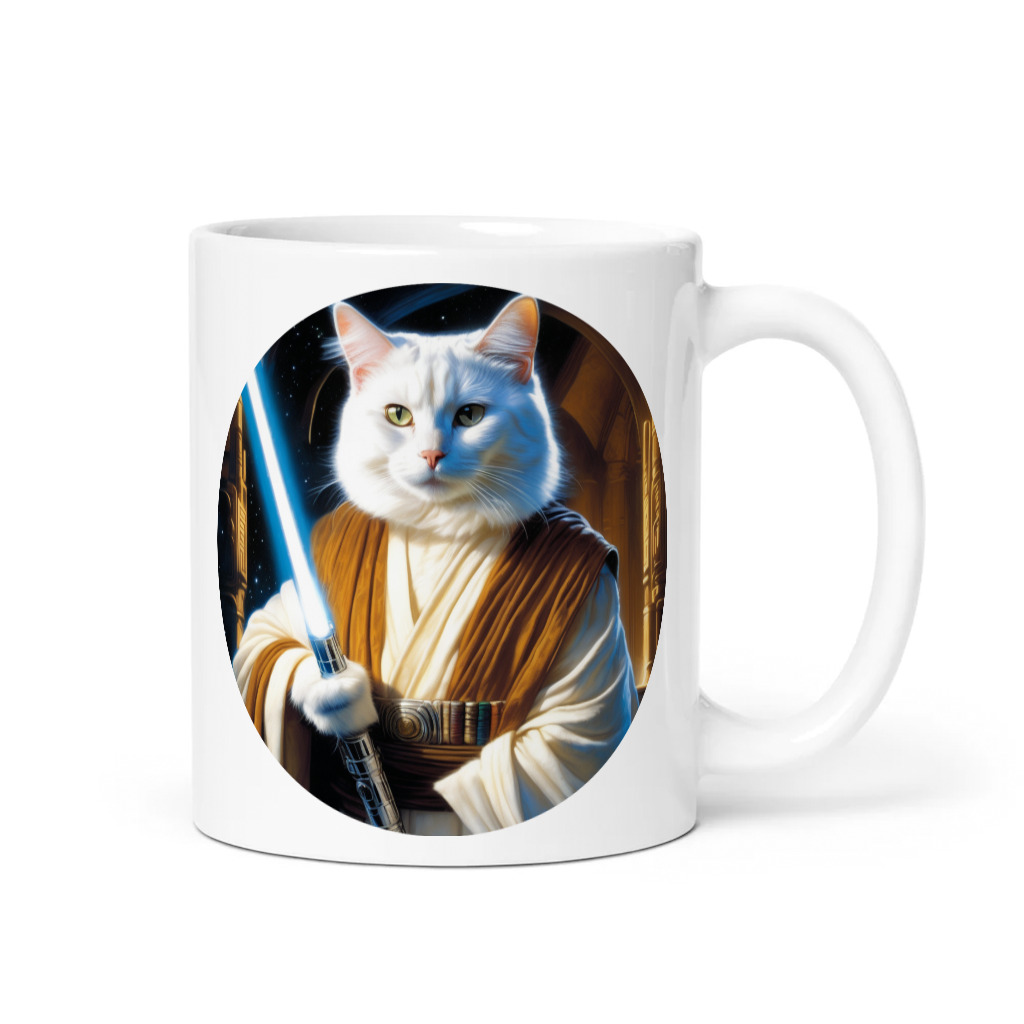 PugMug Custom White Companion Cat Mug