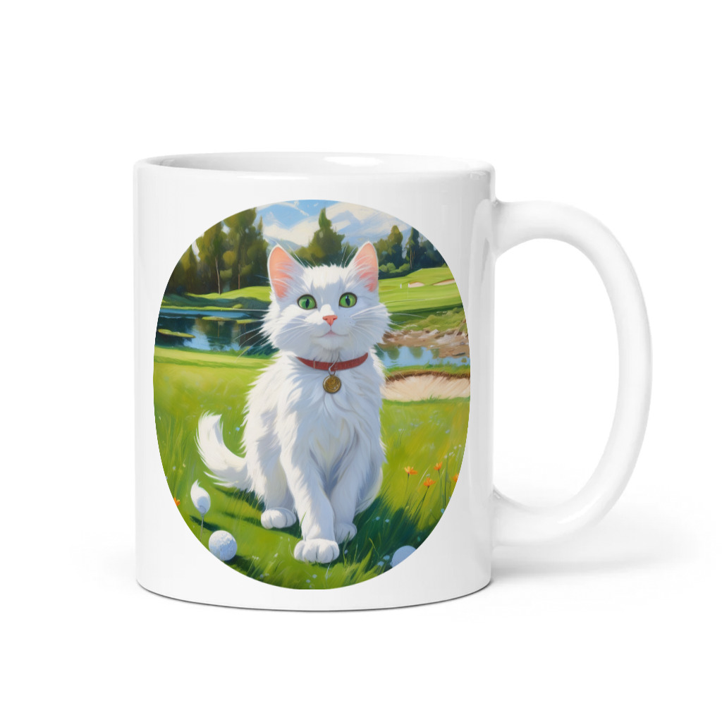 PugMug Custom White Companion Cat Mug