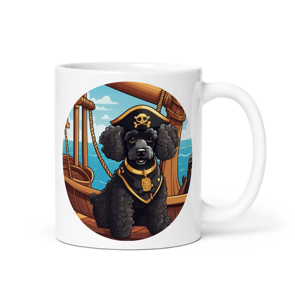 PugMug Custom Black Poodle Mug