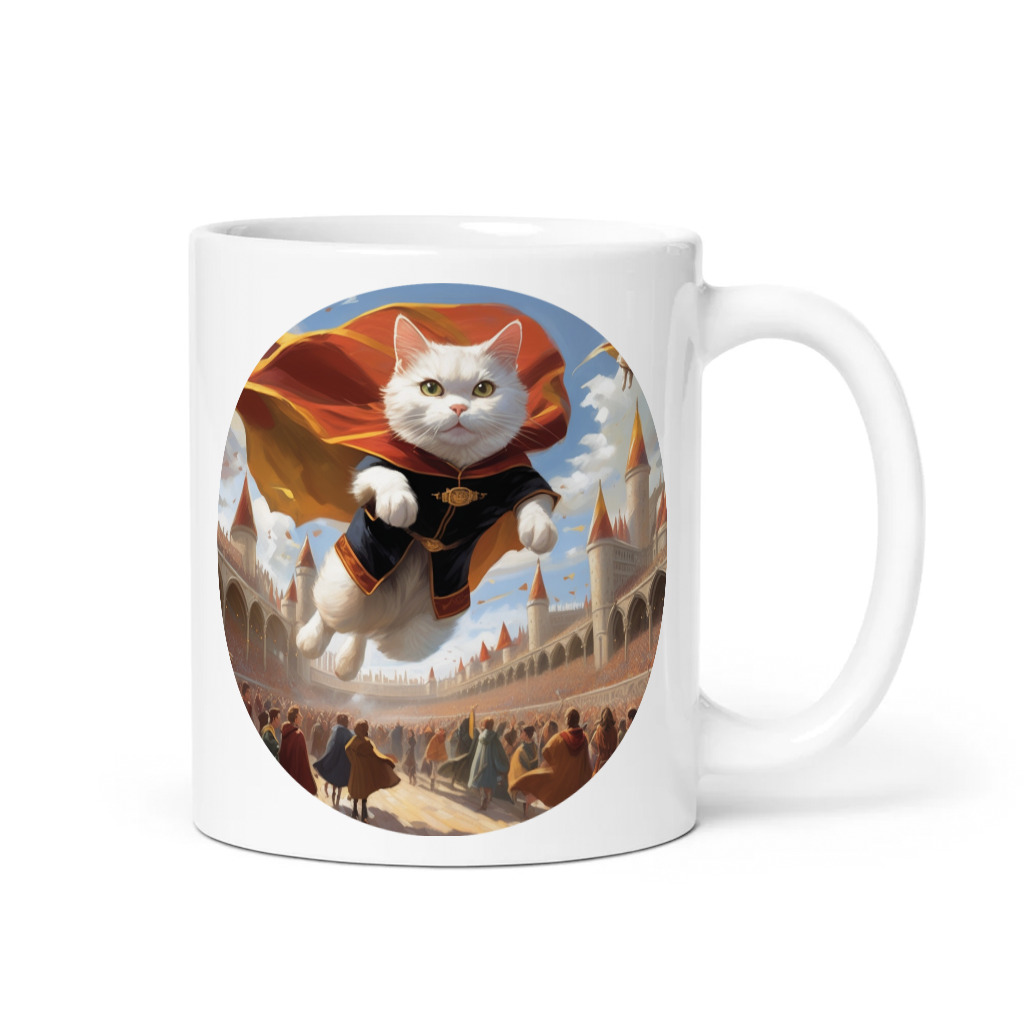 PugMug Custom White Companion Cat Mug