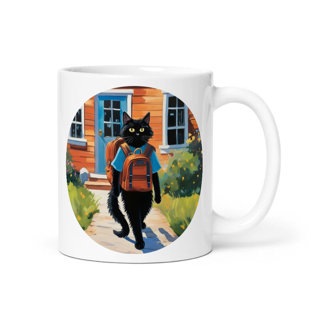 PugMug Custom Black Ragdoll Cat Mug