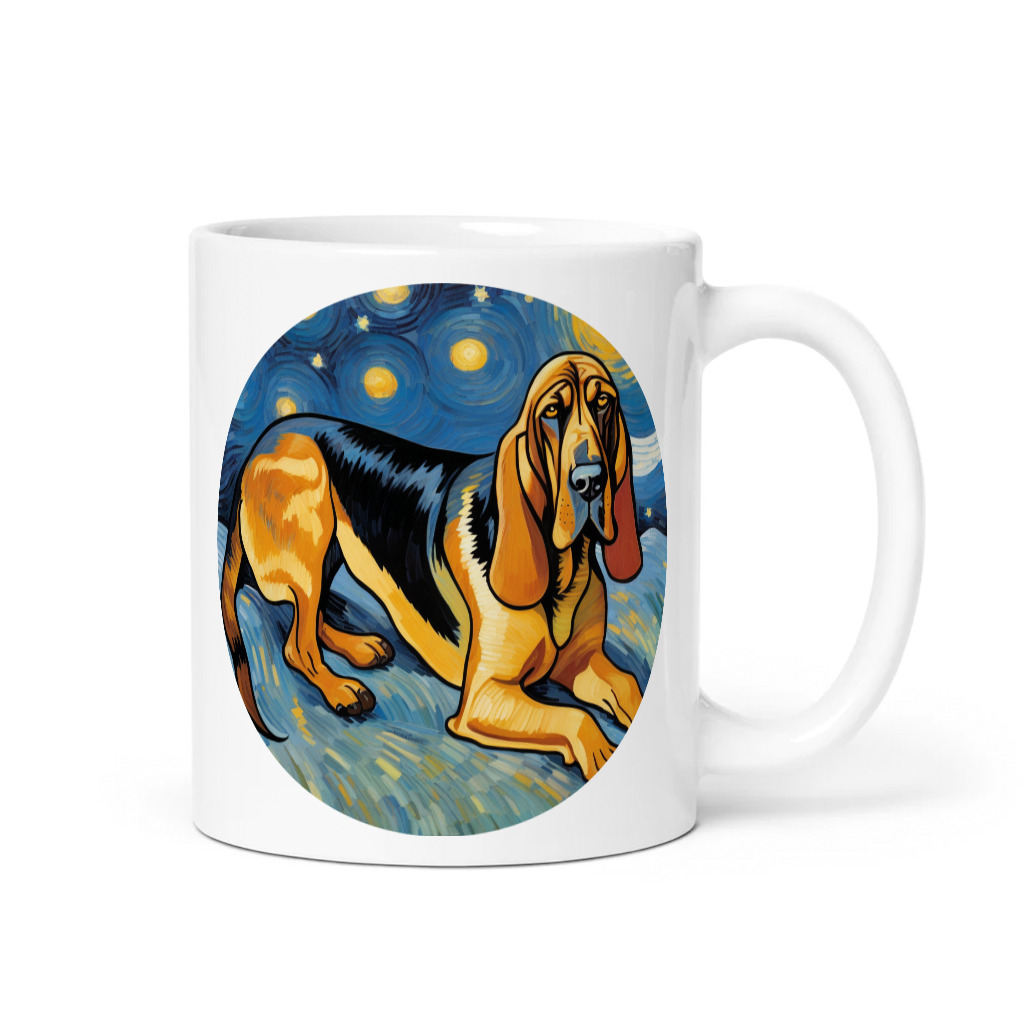 PugMug Custom Bloodhound Mug
