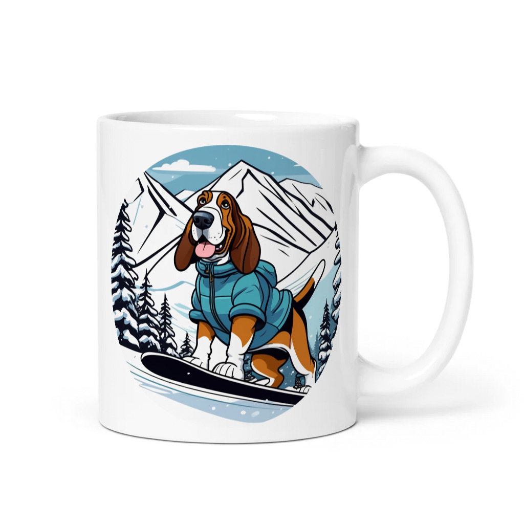 PugMug Custom Basset Hound Mug