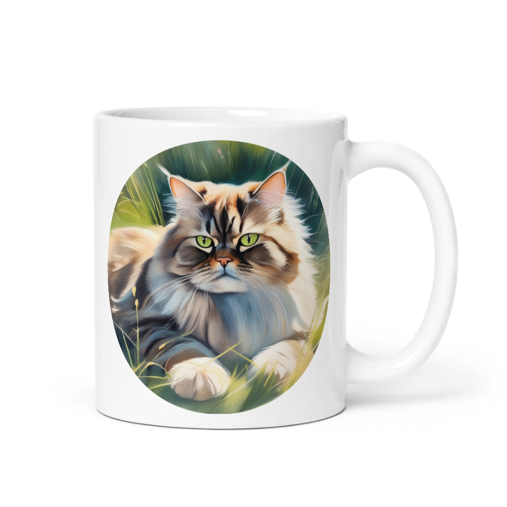 PugMug Custom Tabby Persian Cat Mug