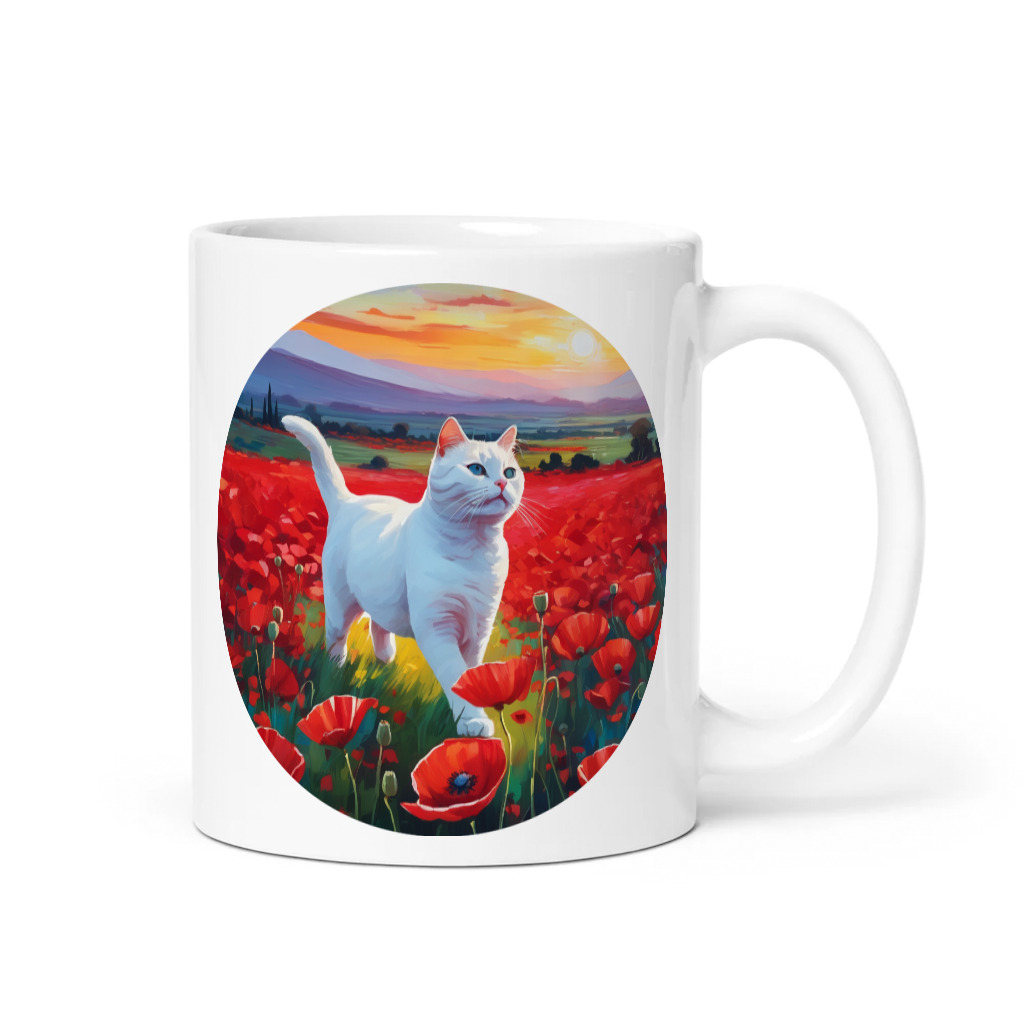 PugMug Custom White Companion Cat Mug