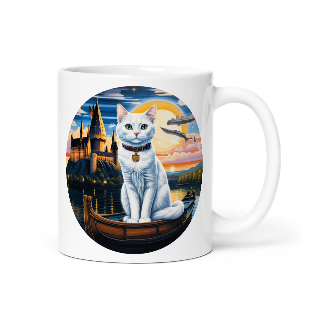 PugMug Custom White Companion Cat Mug