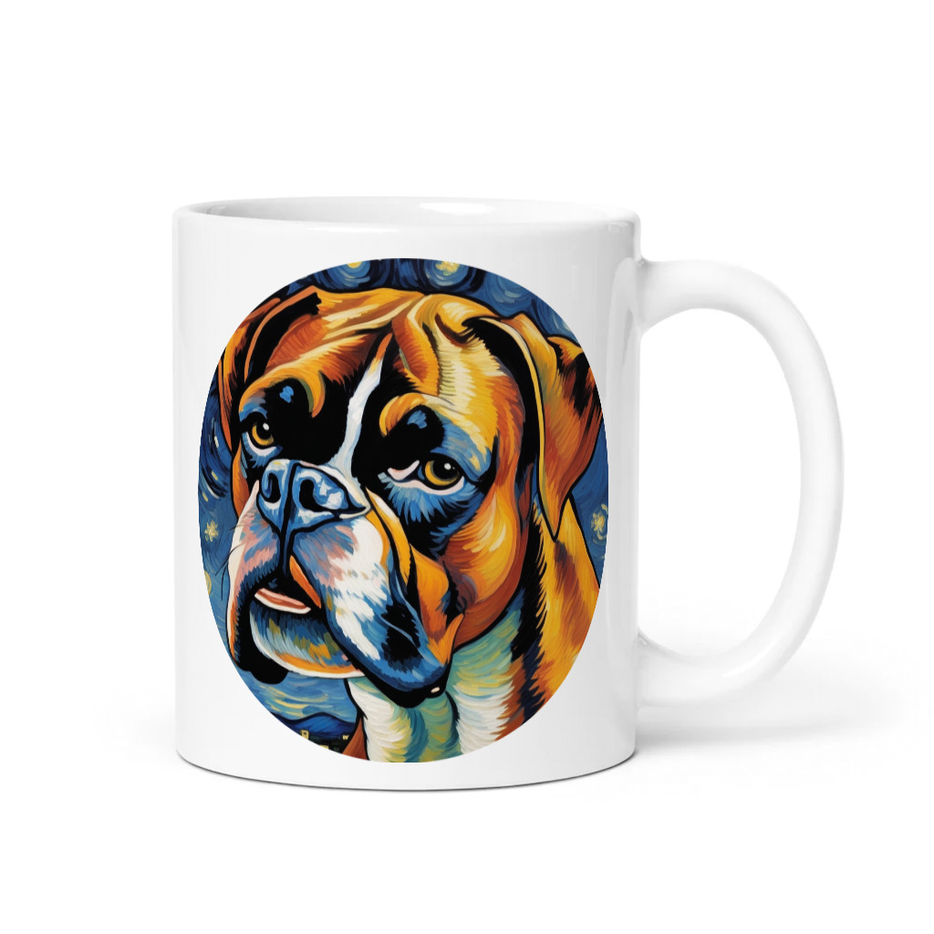 PugMug Custom Boxer Dog Mug