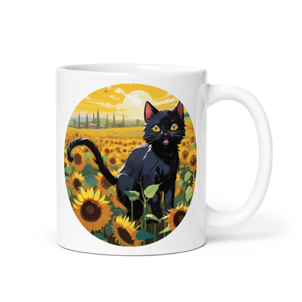 PugMug Custom Black Exotic Cat Mug