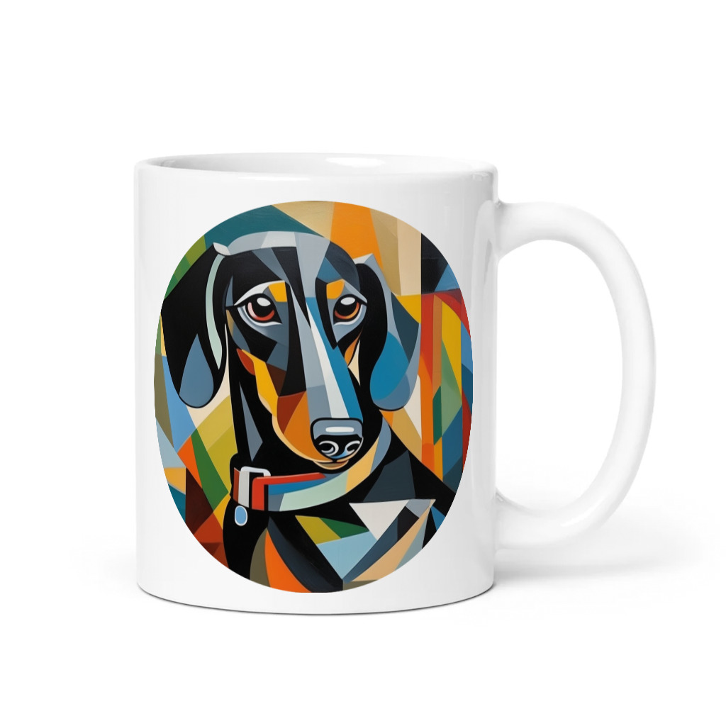 PugMug Custom Black Dachshund Mug
