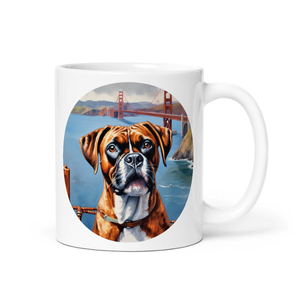 PugMug Custom Boxer Dog Mug