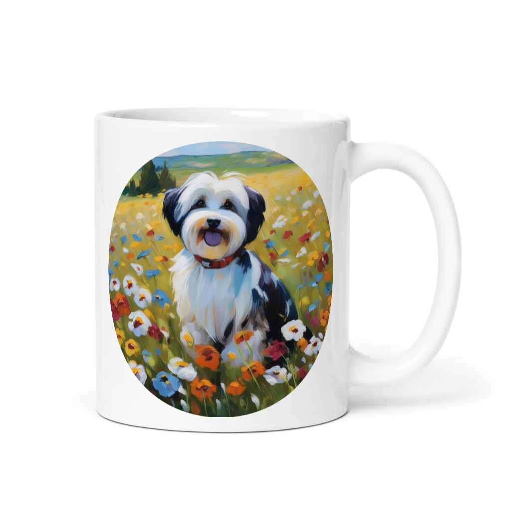 PugMug Custom Black-and-white Havanese Dog Mug