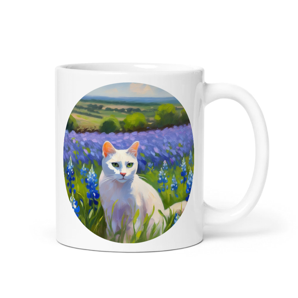PugMug Custom White Companion Cat Mug