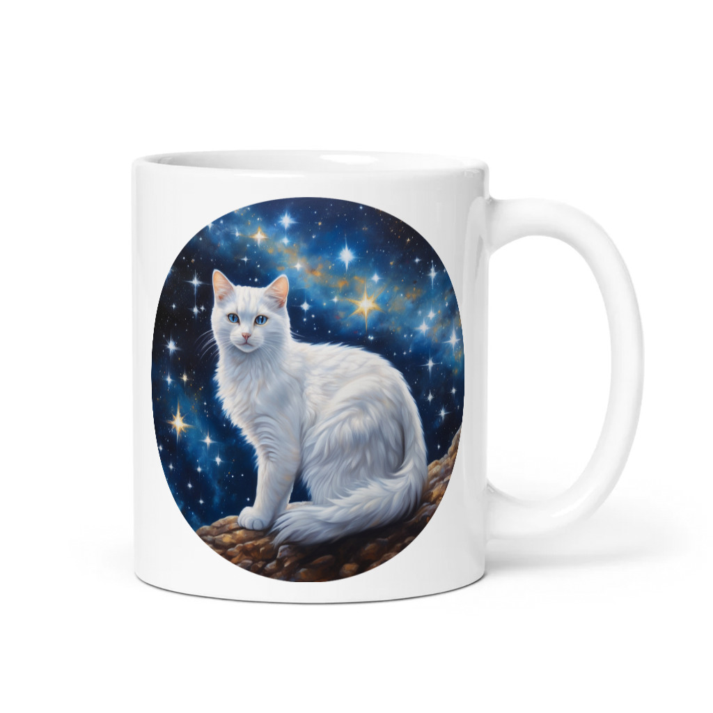 PugMug Custom White Companion Cat Mug