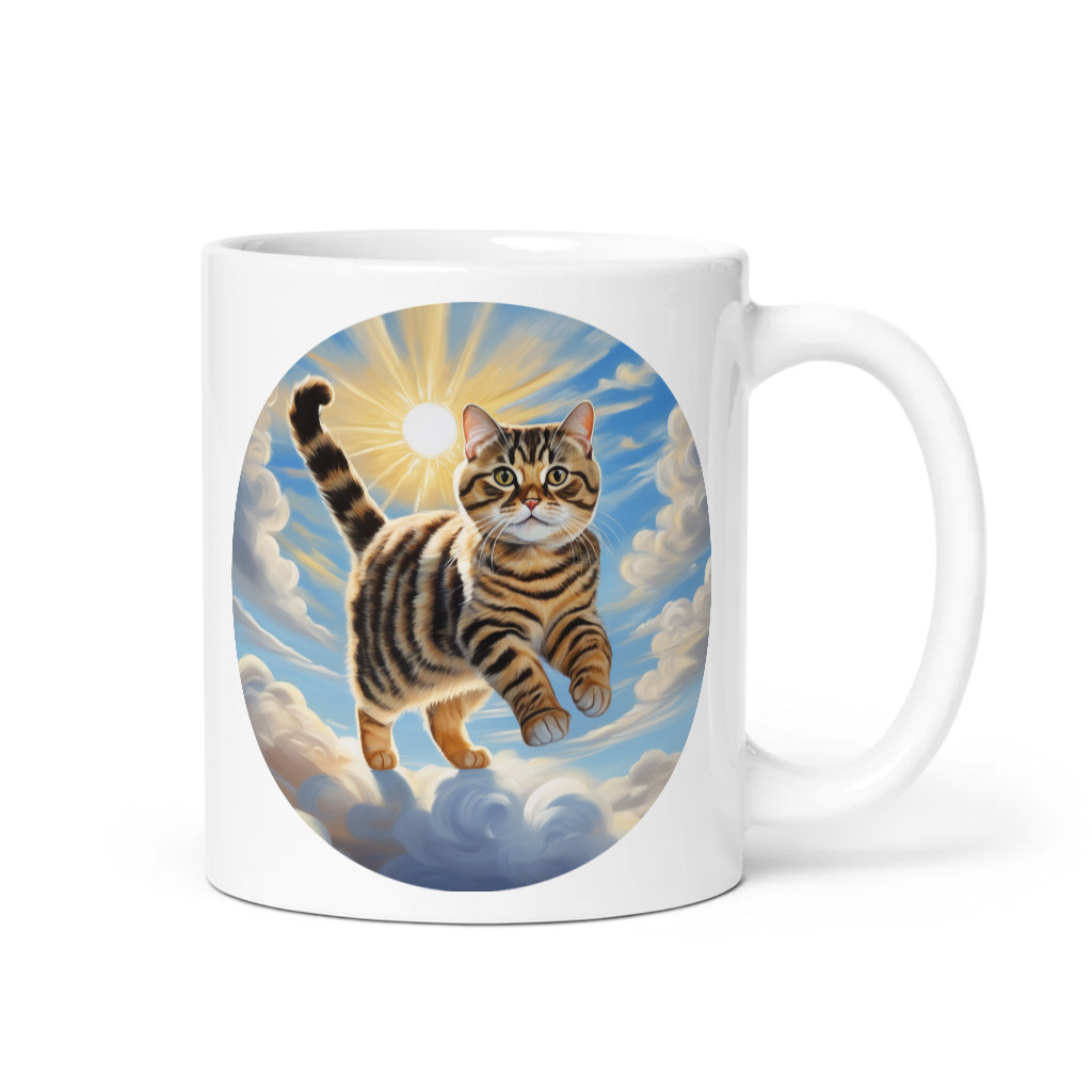 PugMug Custom Tabby Scottish Fold Cat Mug