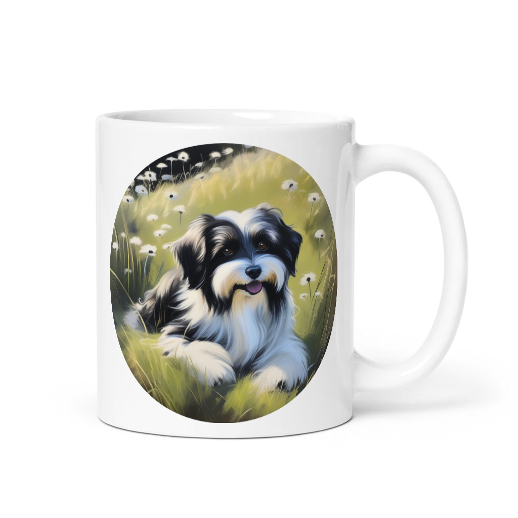 PugMug Custom Black-and-white Havanese Dog Mug