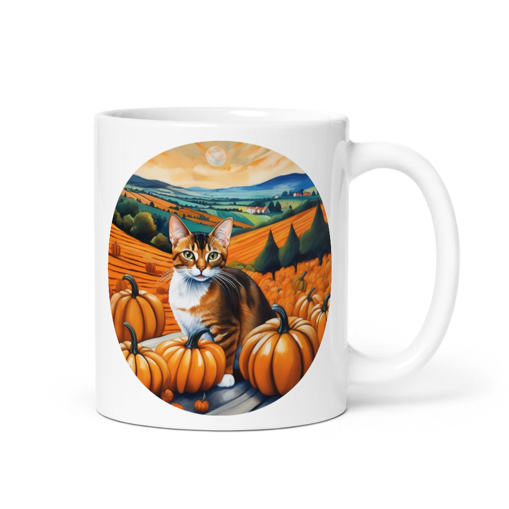 PugMug Custom Tabby Abyssinian Cat Mug