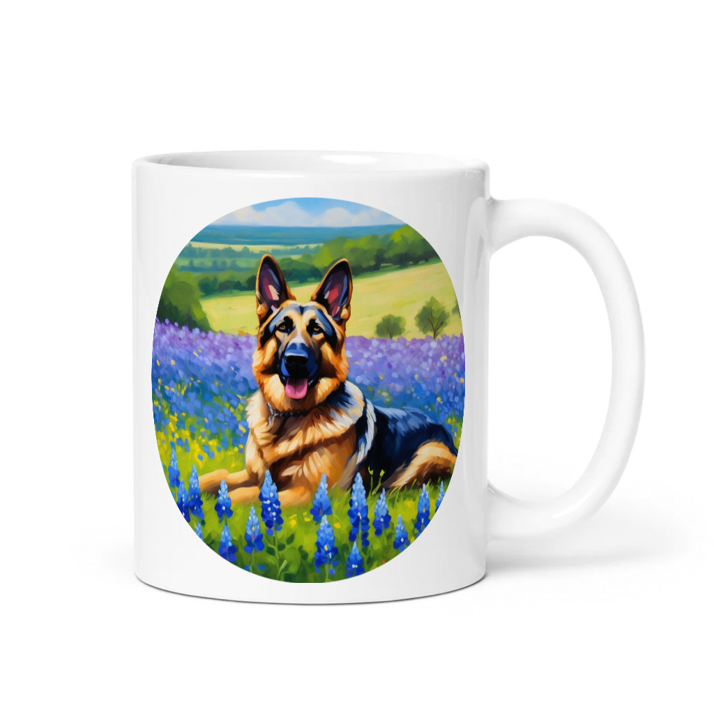 PugMug Custom German Shepherd Dog Mug