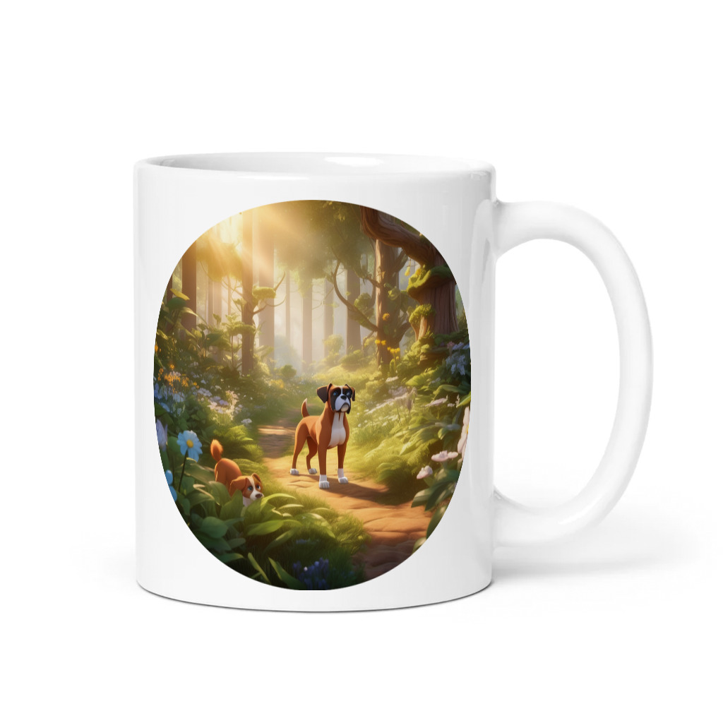 PugMug Custom Boxer Dog Mug